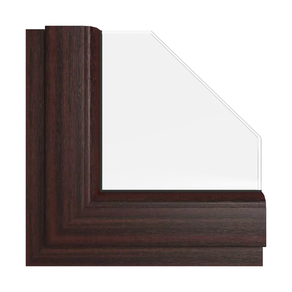 Sapelli windows window-colors kommerling-colors mahogany interior