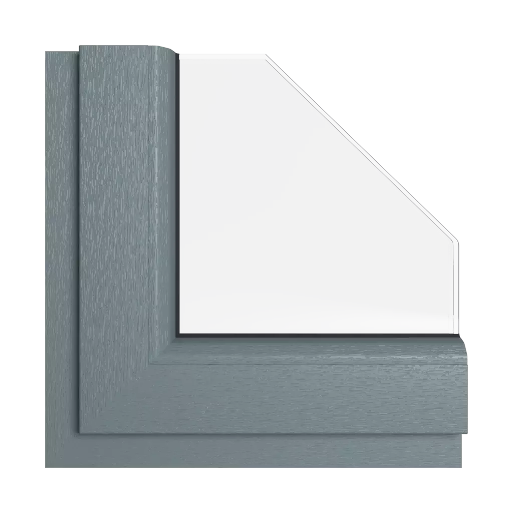 Basalt gray windows window-colors kommerling-colors basalt-gray interior