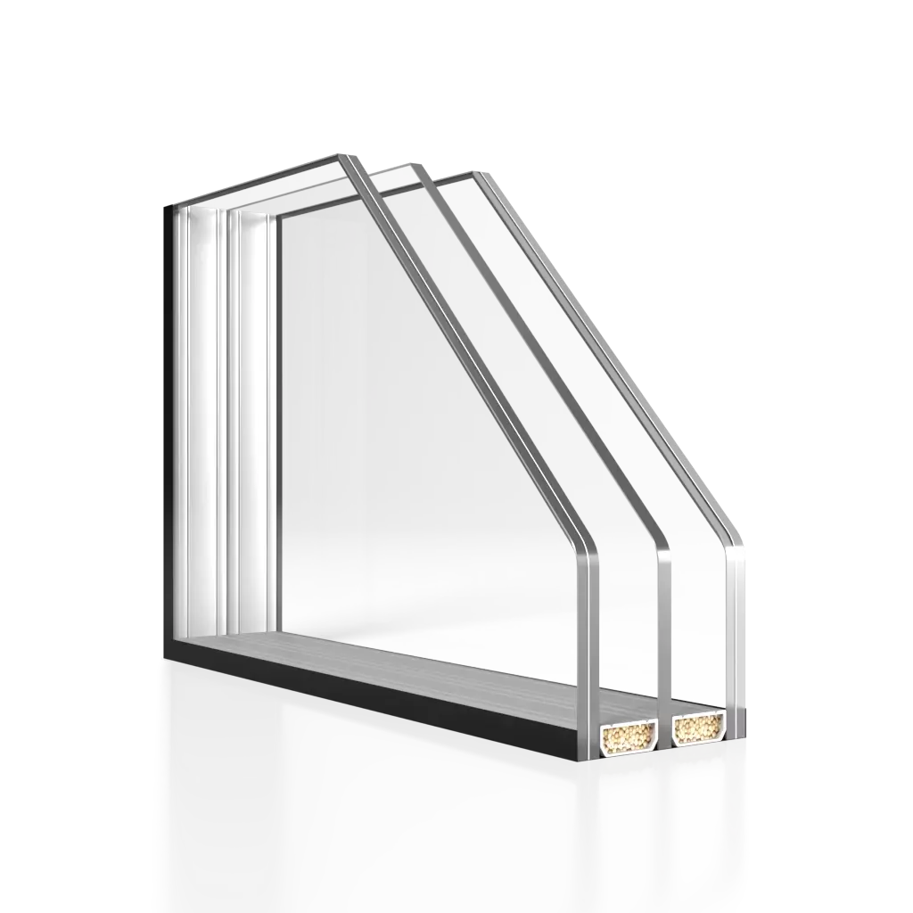 2 x 3mm glued glass+16mm frame+4mm glass+16mm frame+2 x 3mm glued glass (33.1/16/4/16/33.1) solutions residential for-a-passive-house   