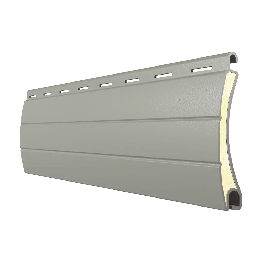 Concrete gray windows window-accessories roller-shutters aluprof