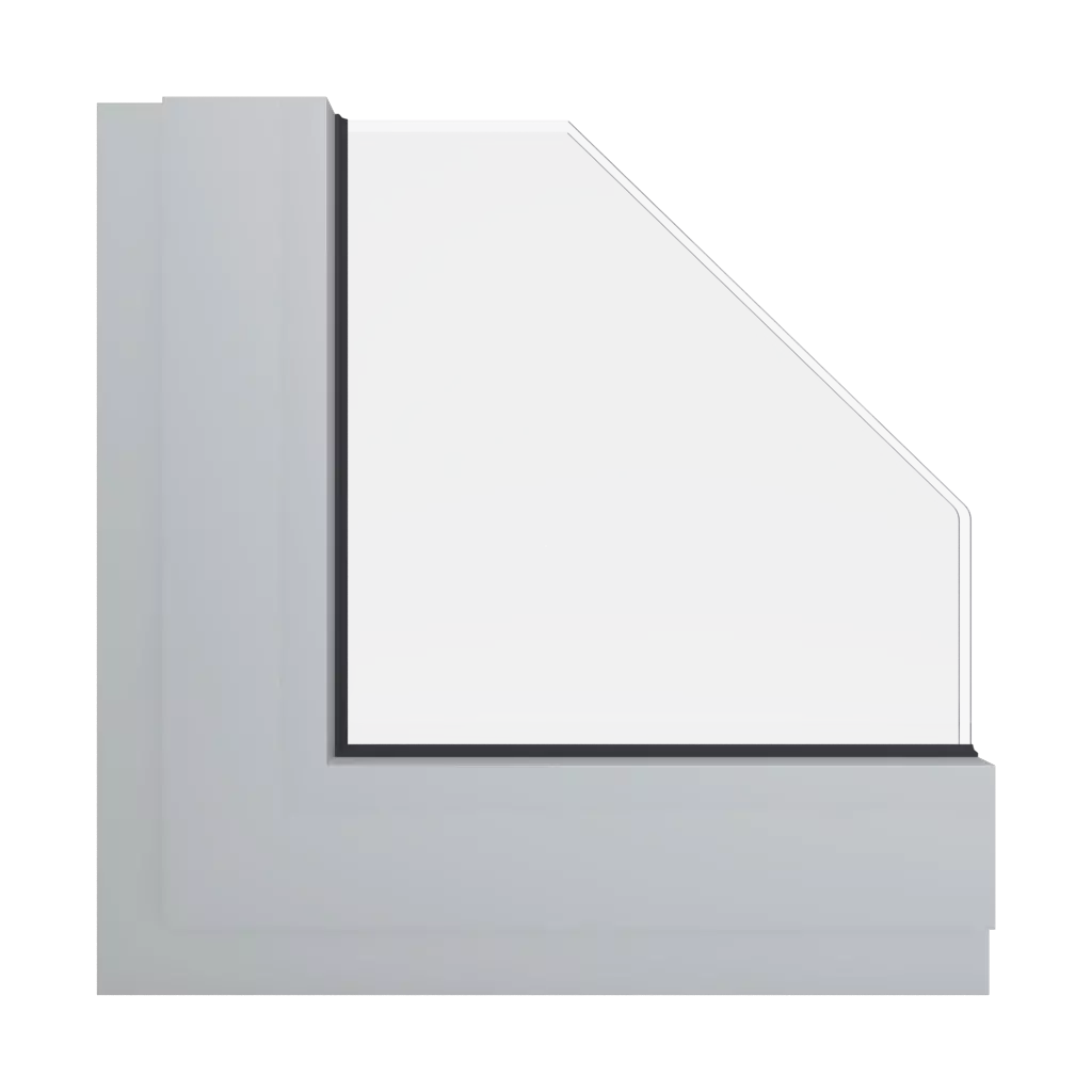 RAL 7035 Light grey windows window-colors aluminum-ral ral-7035-light-grey interior