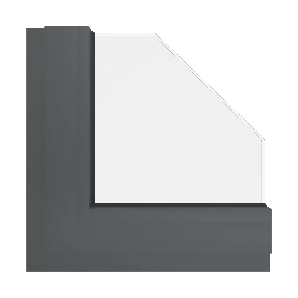 RAL 7043 Traffic grey B windows window-colors aluminum-ral ral-7043-traffic-grey-b interior