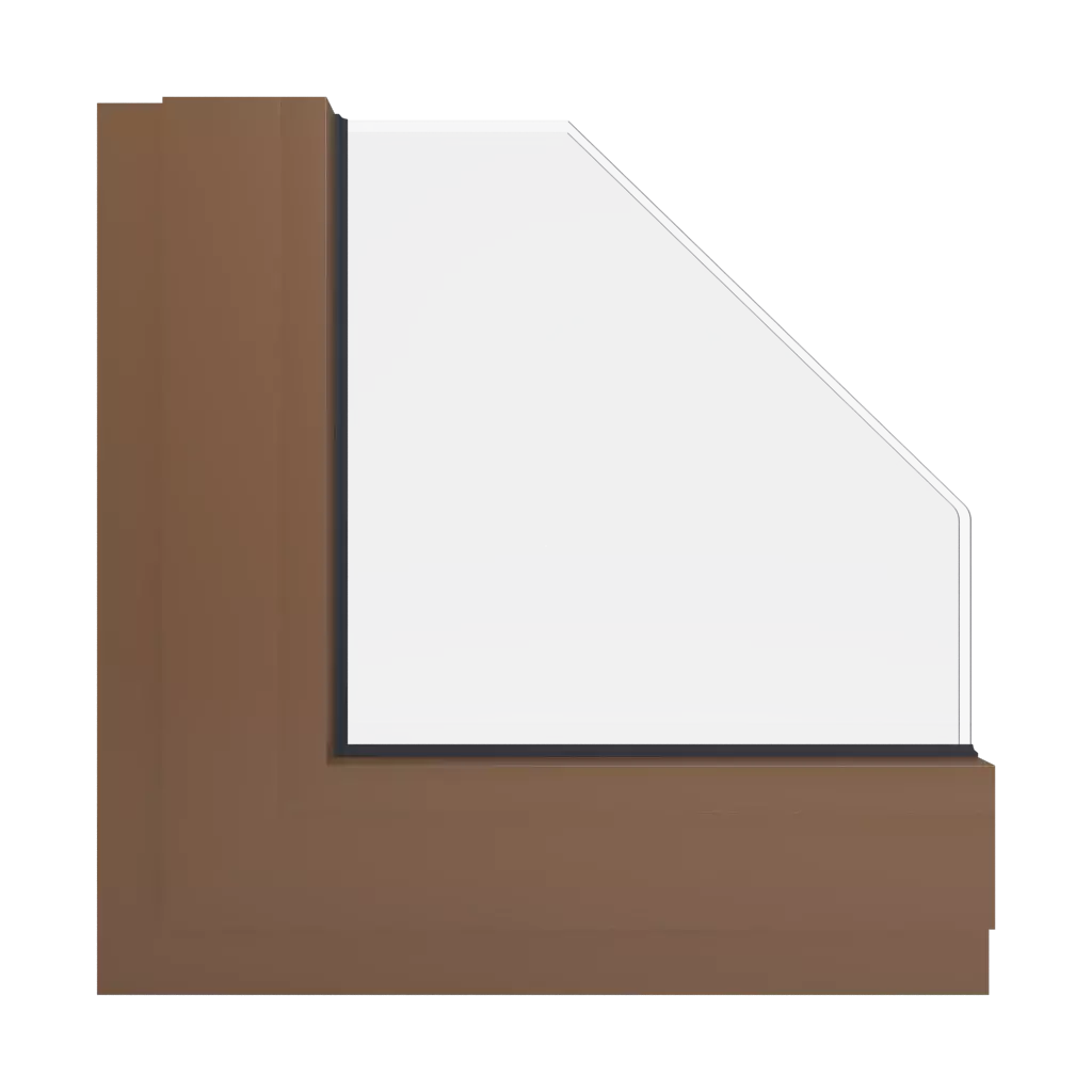 RAL 8024 Beige brown windows window-colors aluminum-ral ral-8024-beige-brown interior