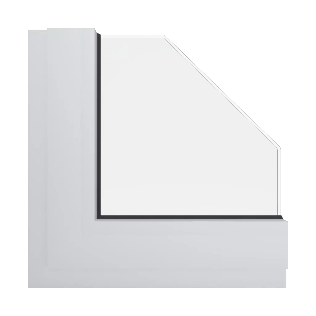 RAL 9003 Signal white windows window-colors aluminum-ral ral-9003-signal-white interior